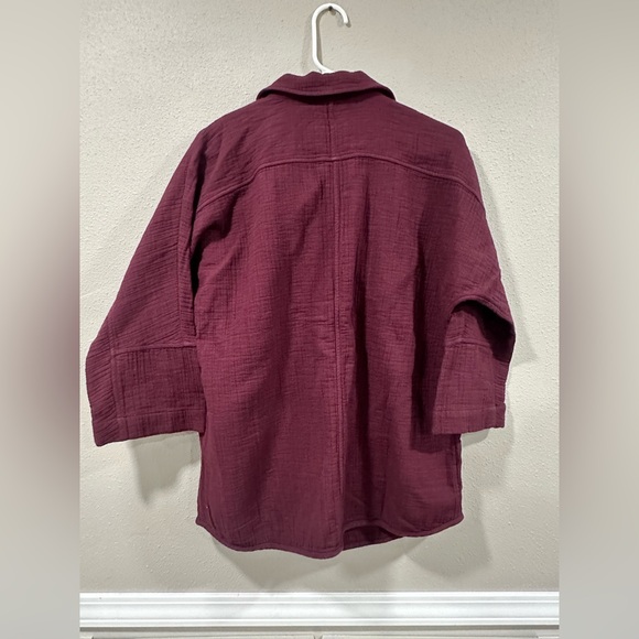 NWT J.Jill Relaxed Gauze Blazer Size Small - Picture 7 of 9